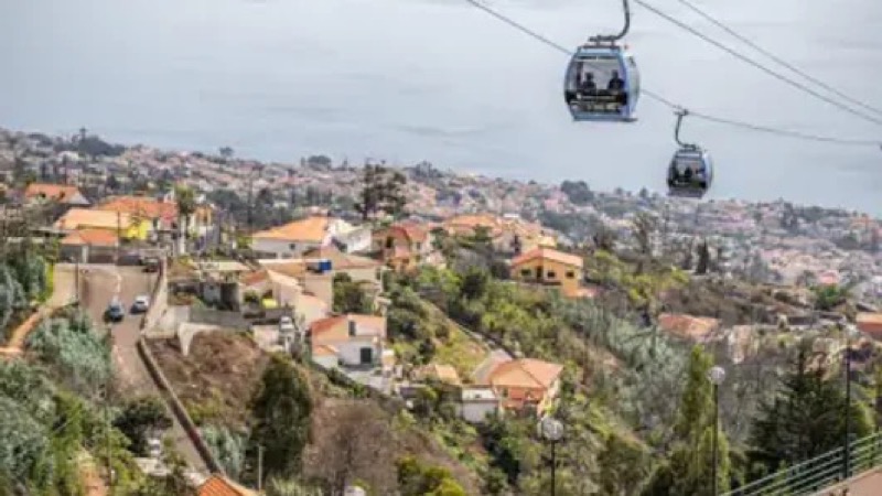Webcam: Funchal Cable Car at Monte | Funchal