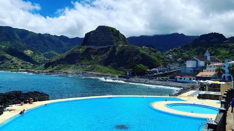 Webcam: Porto da Cruz Pools | Madeira Northeast