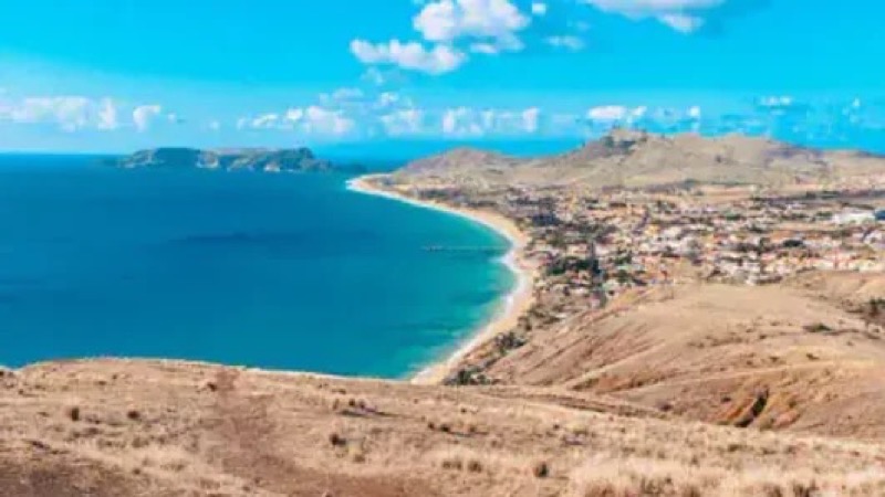 Webcam: Porto Santo Beach | Golden Island